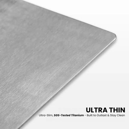 Silcov™ Pure Titanium Cutting Board