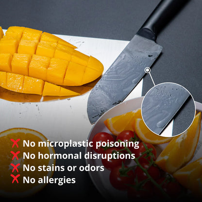 Silcov™ Pure Titanium Cutting Board